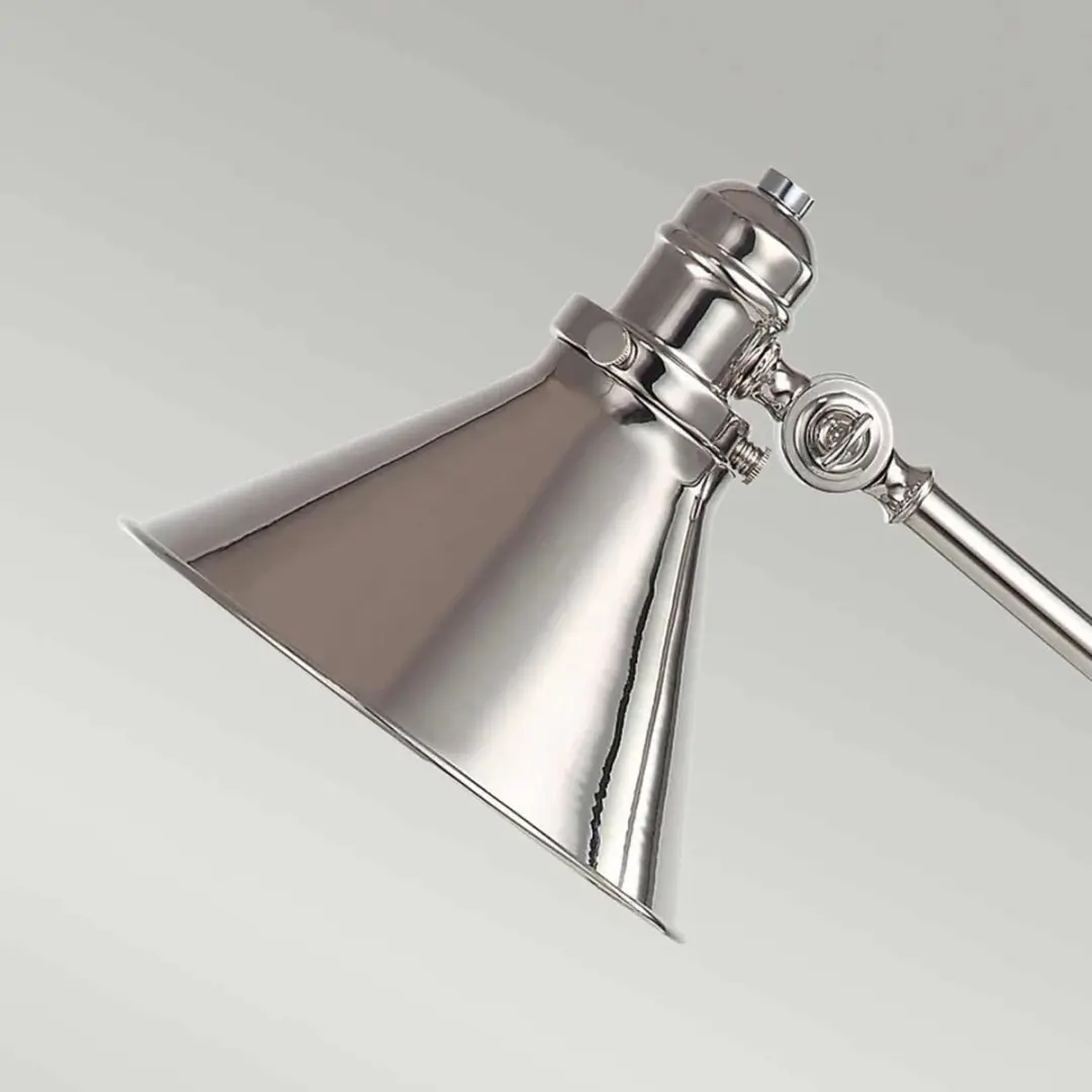 Elstead LED Tafellamp Provence - Polished Nickel - E27 60W - afbeelding 6 van 6