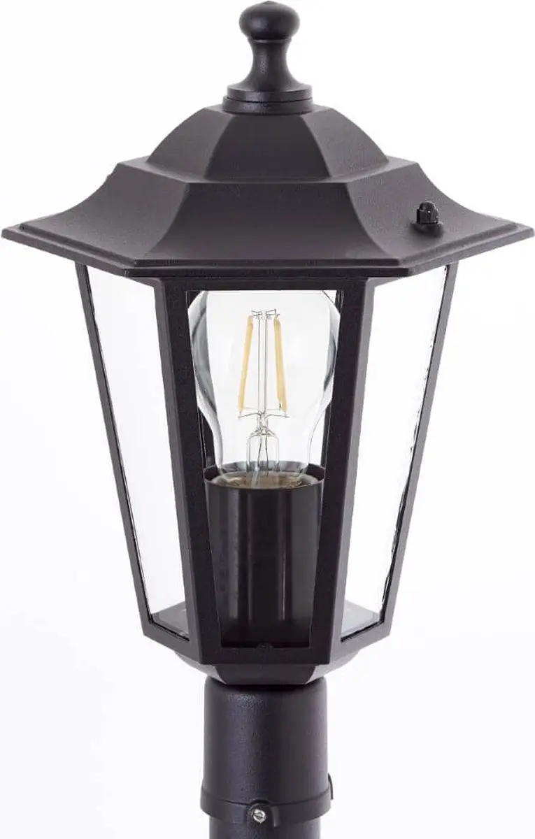 Brilliant Carleen Buitenlamp E27 60W - Zwart
