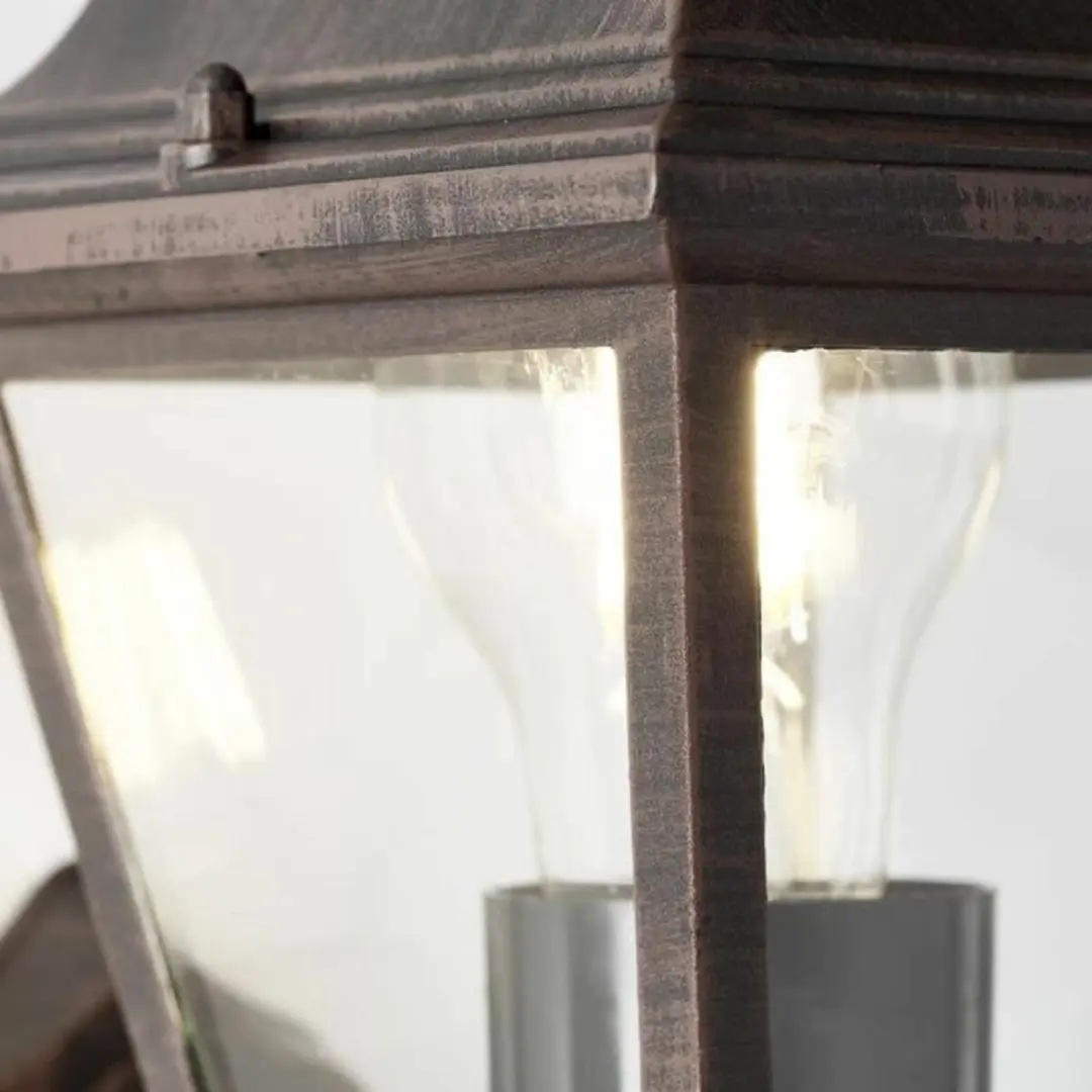 Brilliant Nissie Buiten Wandlamp - Roestkleurig