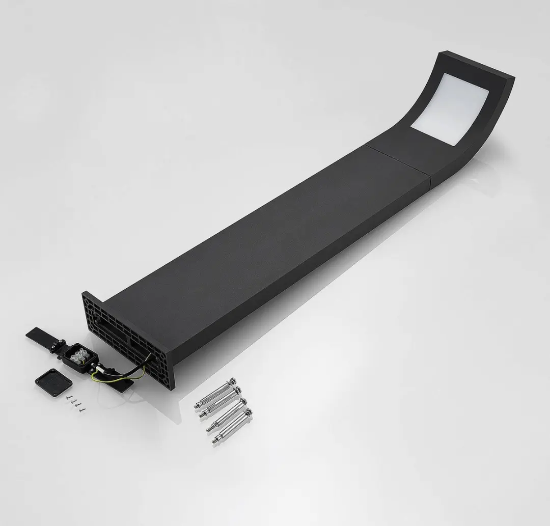 ARCCHIO LED Buitenlamp 10.8W - Grafietgrijs/Opaalwit