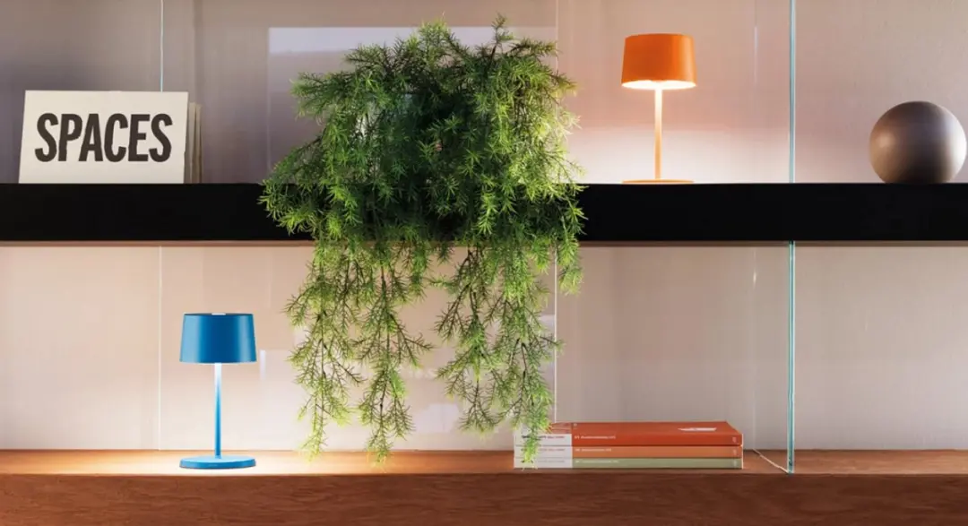 Zafferano Olivia Pro Mini LED Tafellamp - Groen - Oplaadbaar & Dimbare