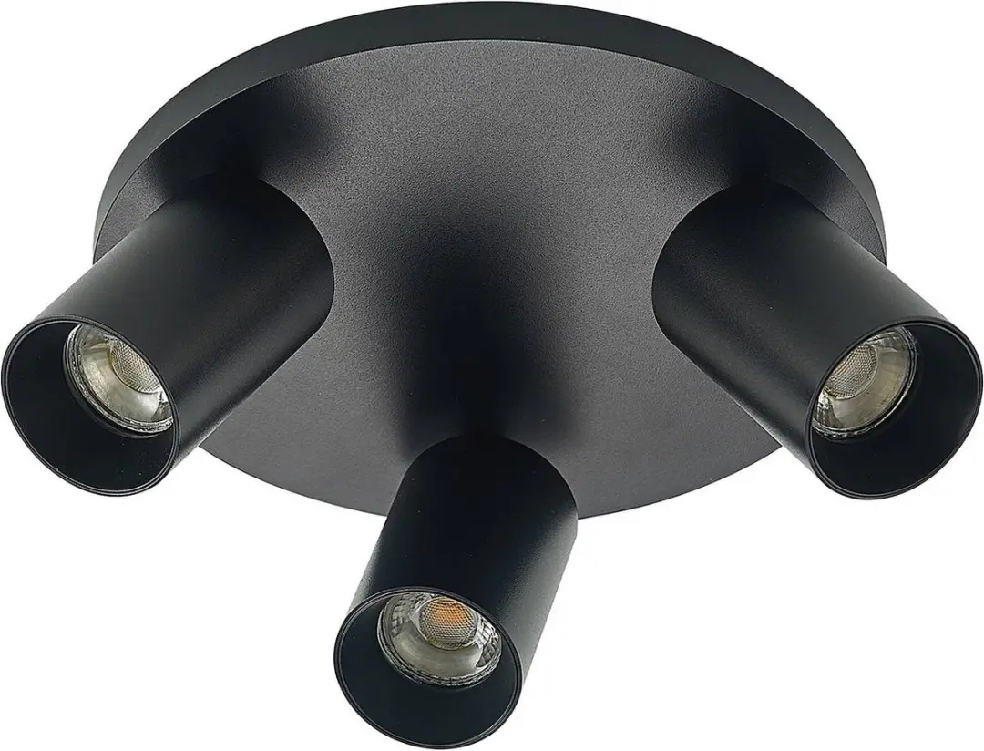ARCCHIO Buitenspot 3-lichts GU10 - 25cm - Zwart