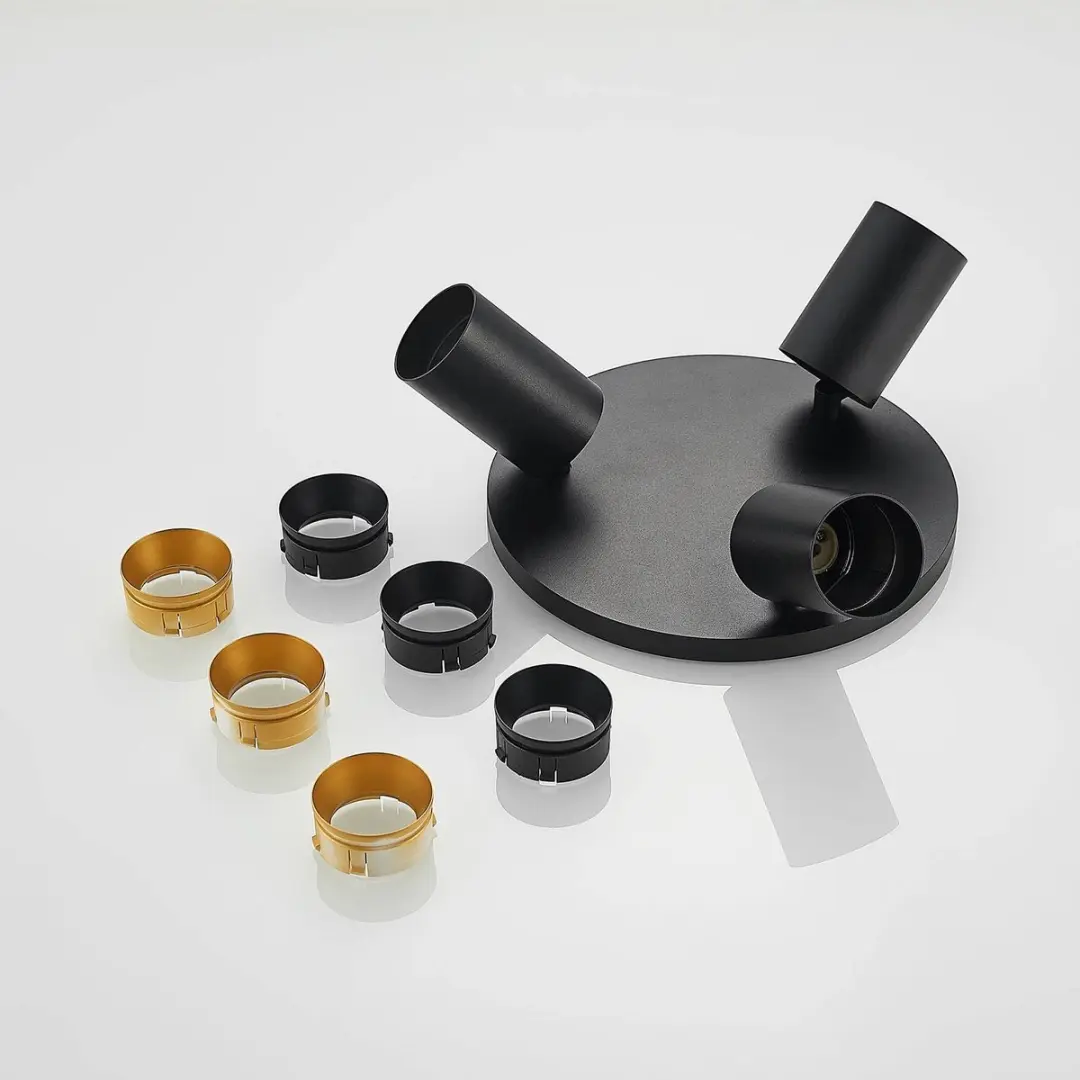 ARCCHIO Buitenspot 3-lichts GU10 - 25cm - Zwart - afbeelding 6 van 6