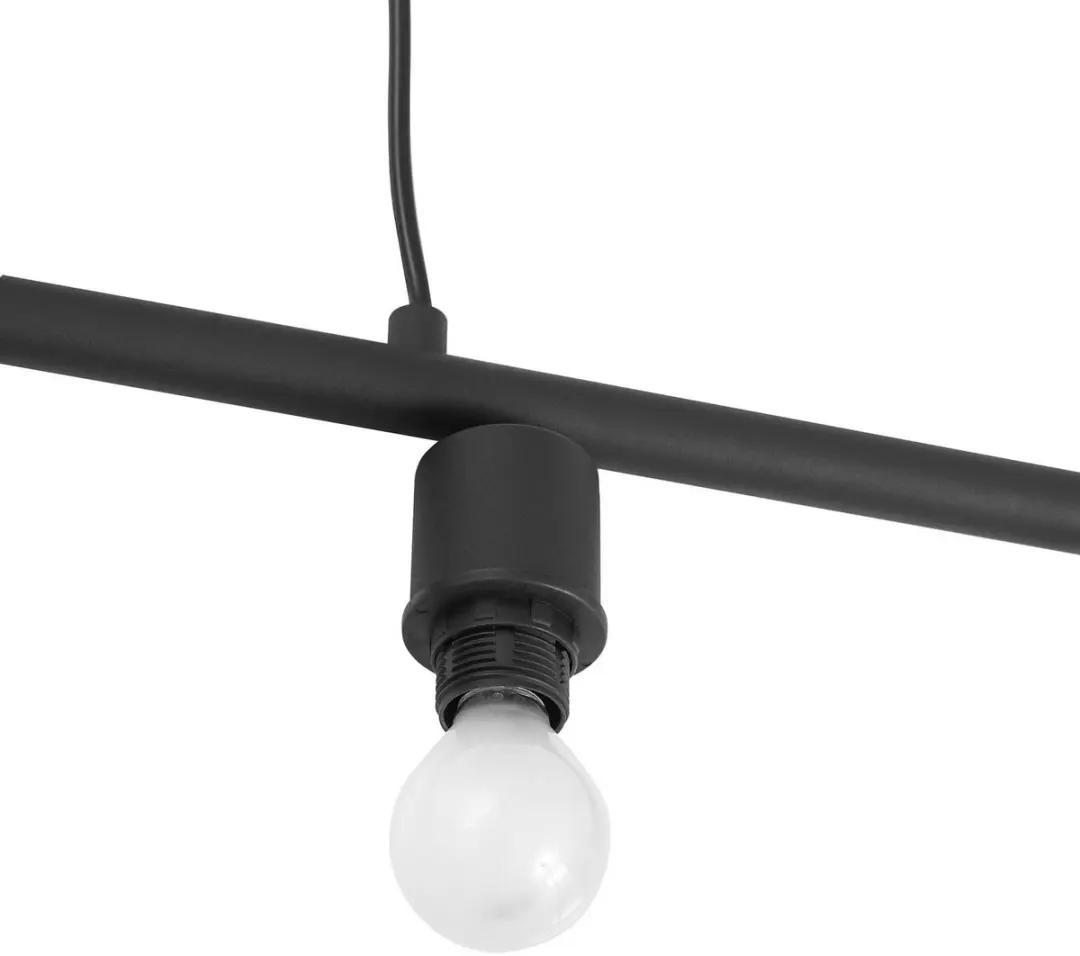 Lindby Hanglamp 4-Lichts E14 - Zwart/Goud