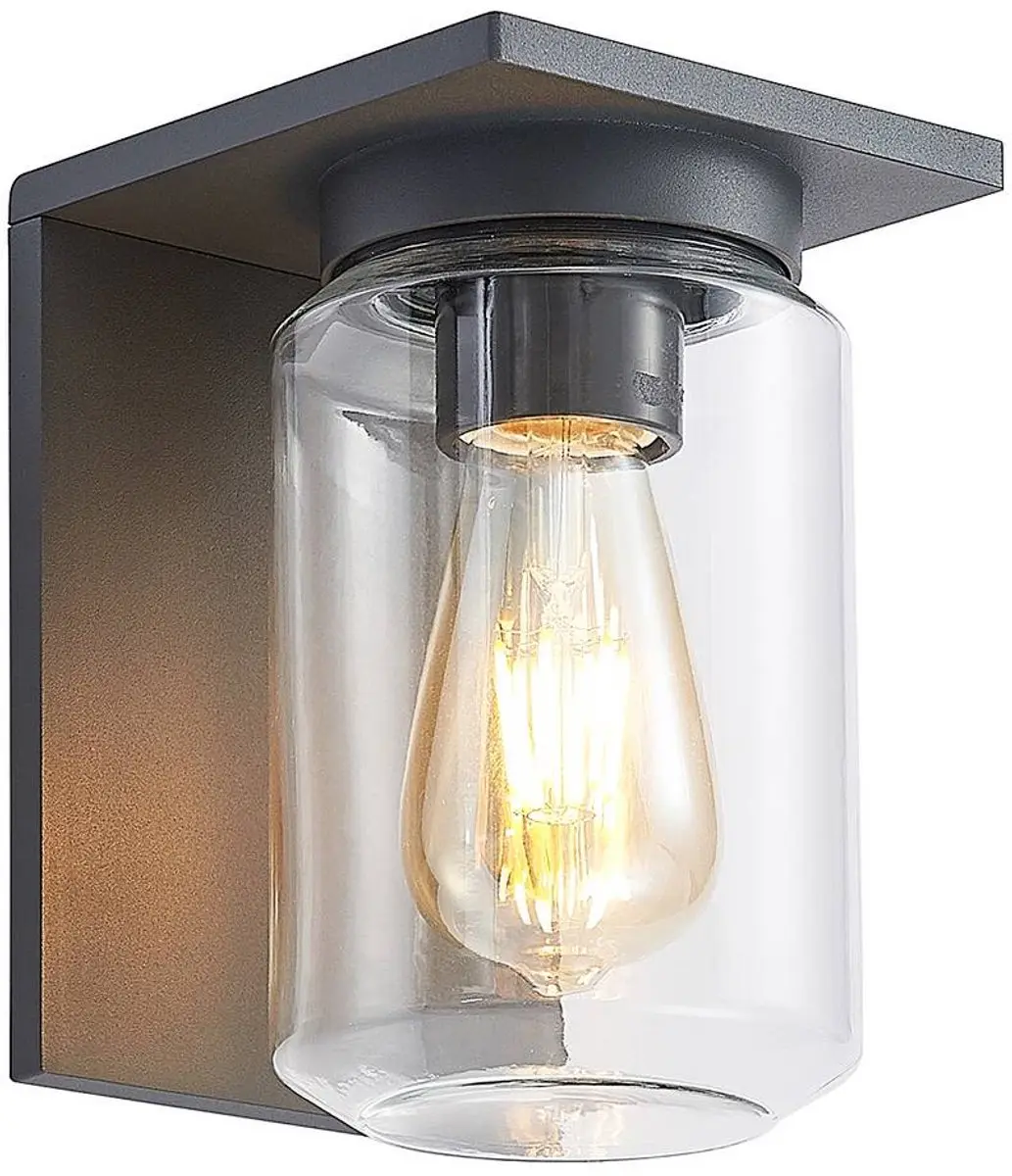 Lucande Wandlamp Buiten 1 Licht E27
