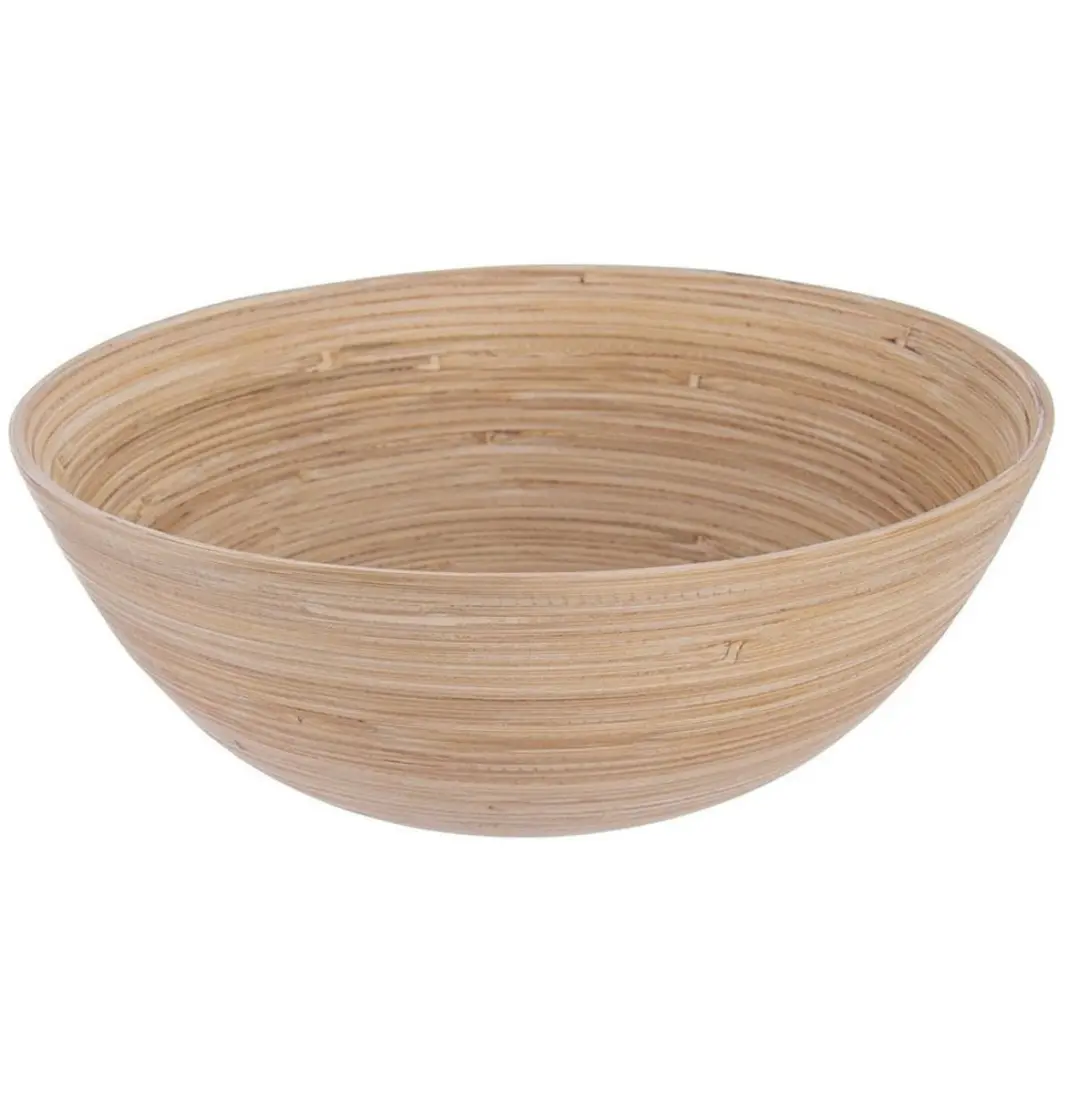 Orion Bamboe Kom 25cm - Fruit/Groenten - Natuurlijk