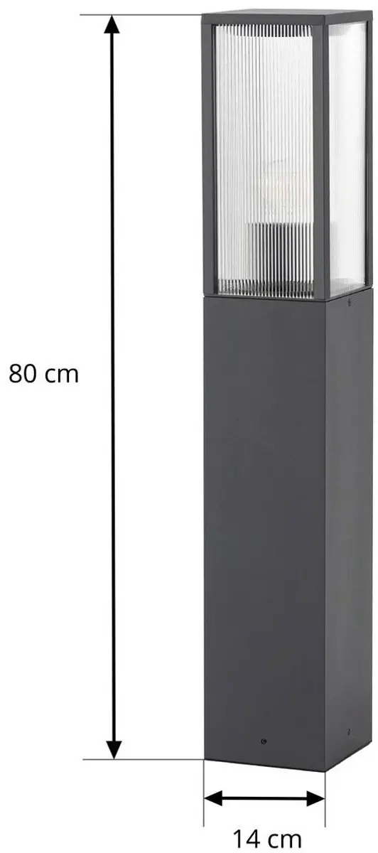 Lindby Tuinpadverlichting Aluminium 15W E27