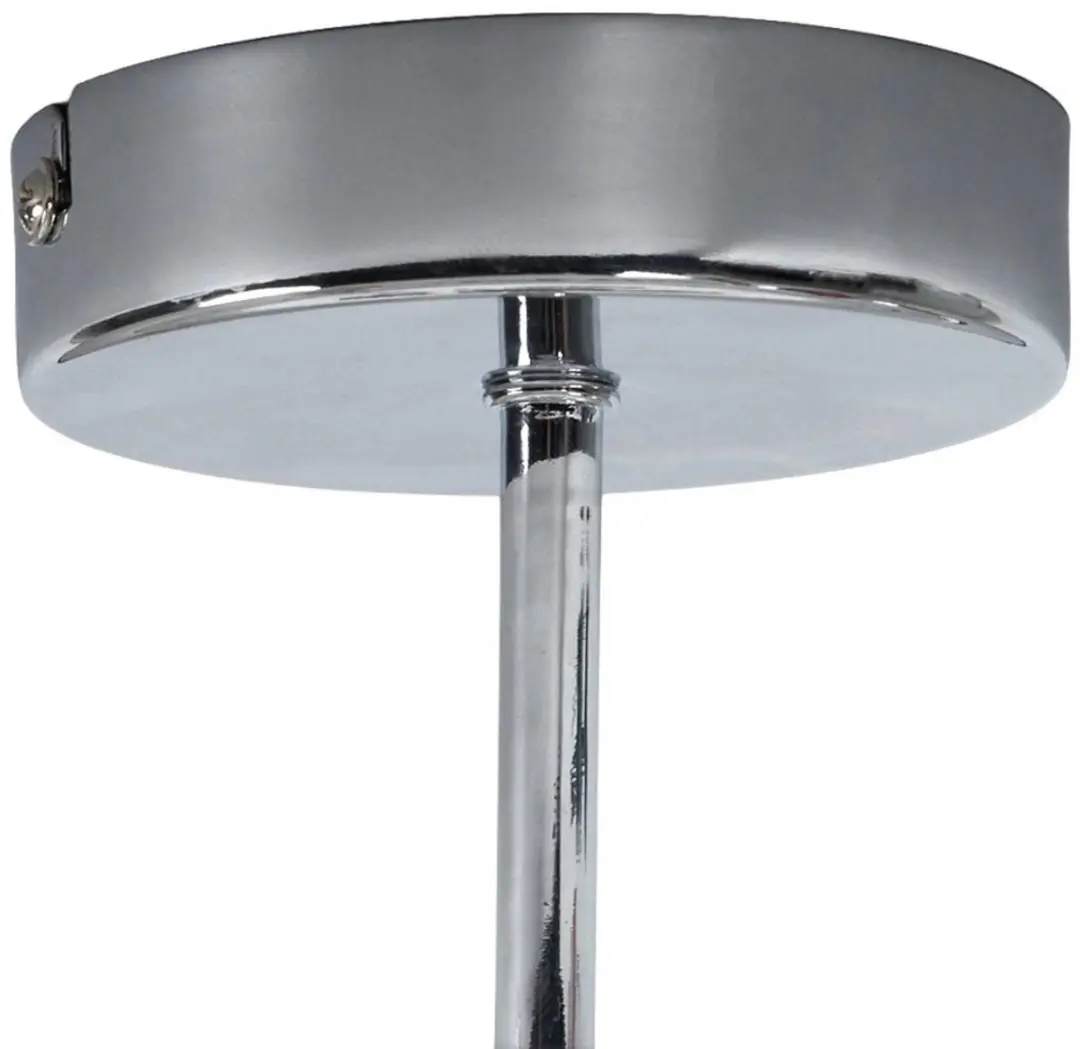 Lindby Plafondlamp 3-Lichts Ø56cm - Violet/Roze/Chroom