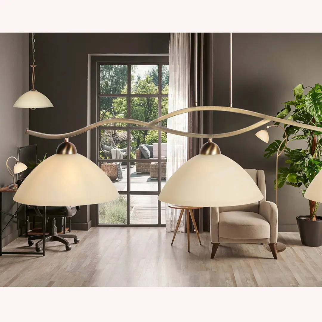 Steinhauer Anthea 4326BR Hanglamp - 3x Amber 40W