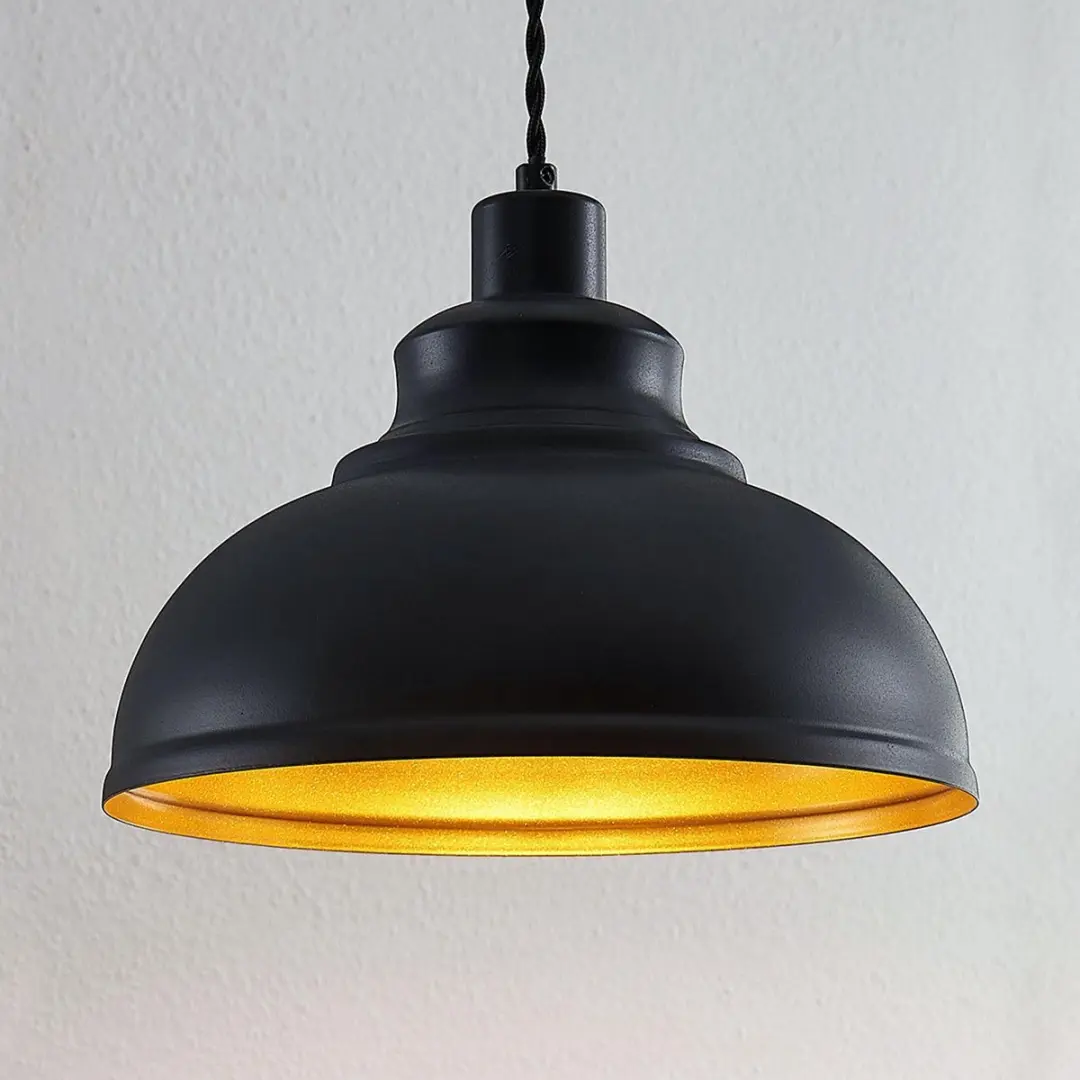 Lindby Hanglamp Metaal 1 Licht E27