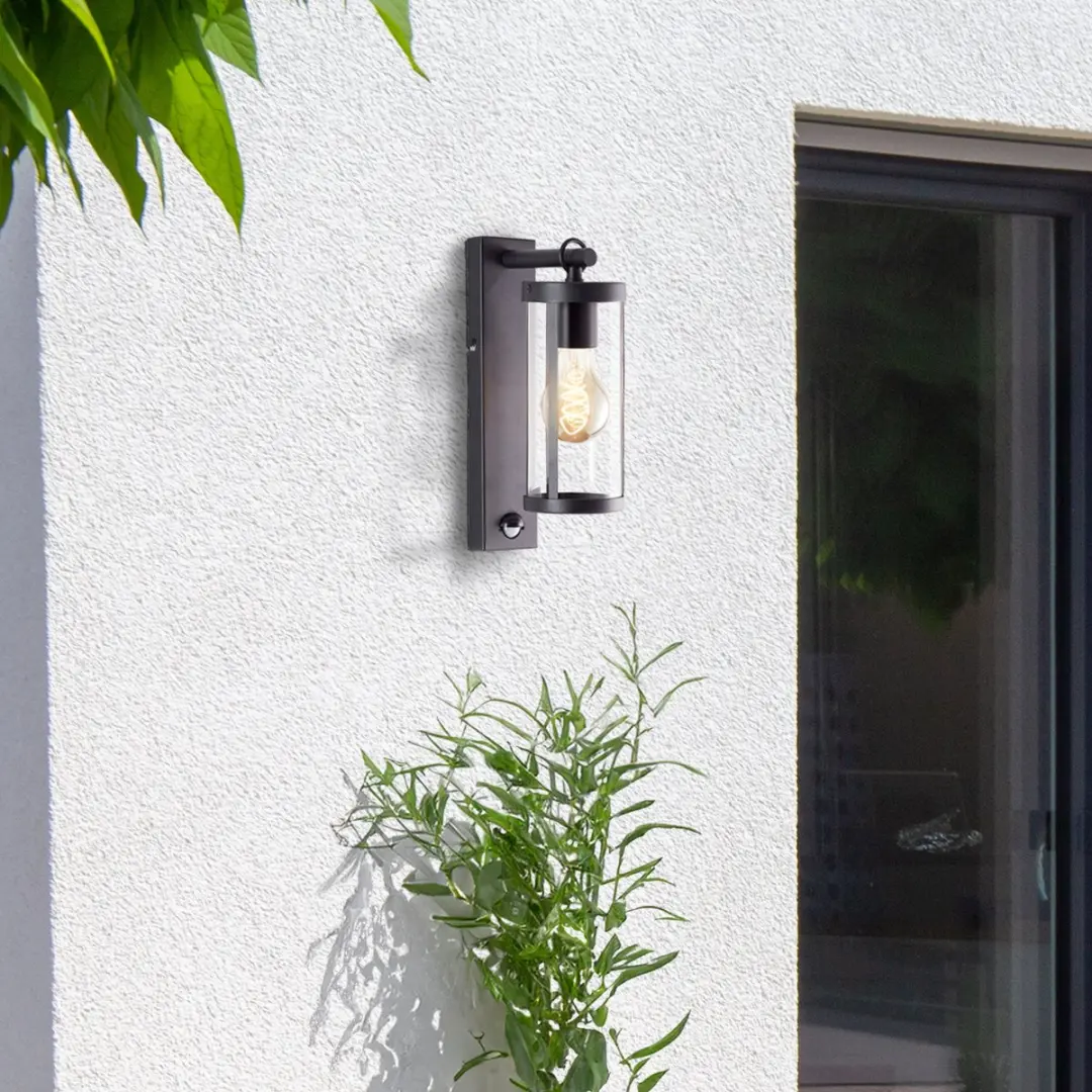 Brilliant Sidney Buiten Wandlamp E27 20W - Zwart