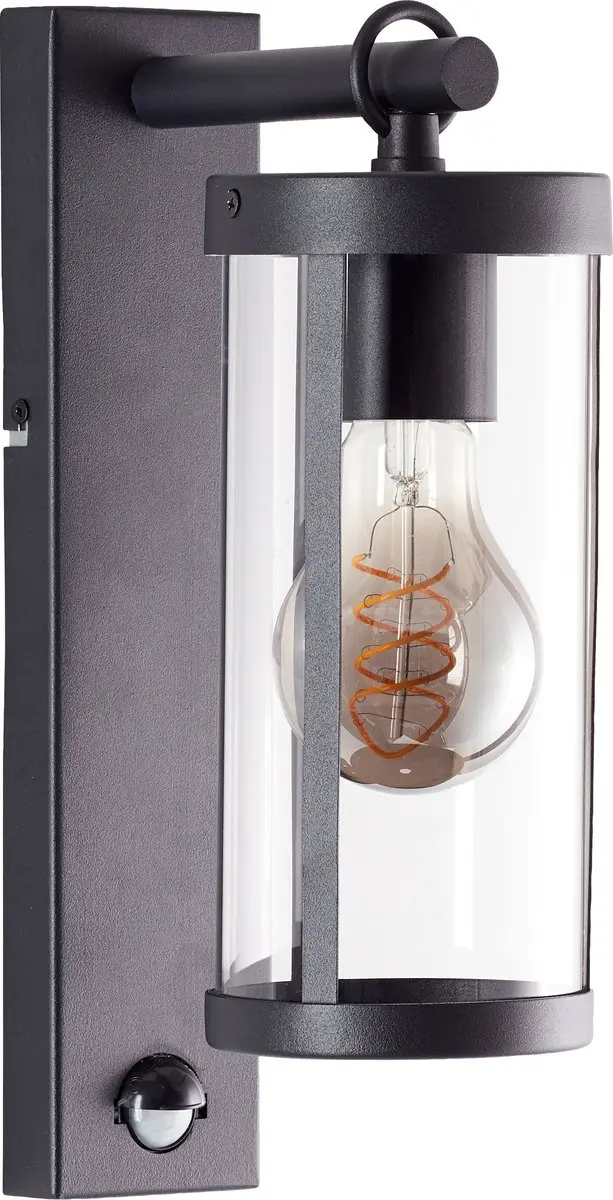 Brilliant Sidney Buiten Wandlamp E27 20W - Zwart - afbeelding 6 van 6