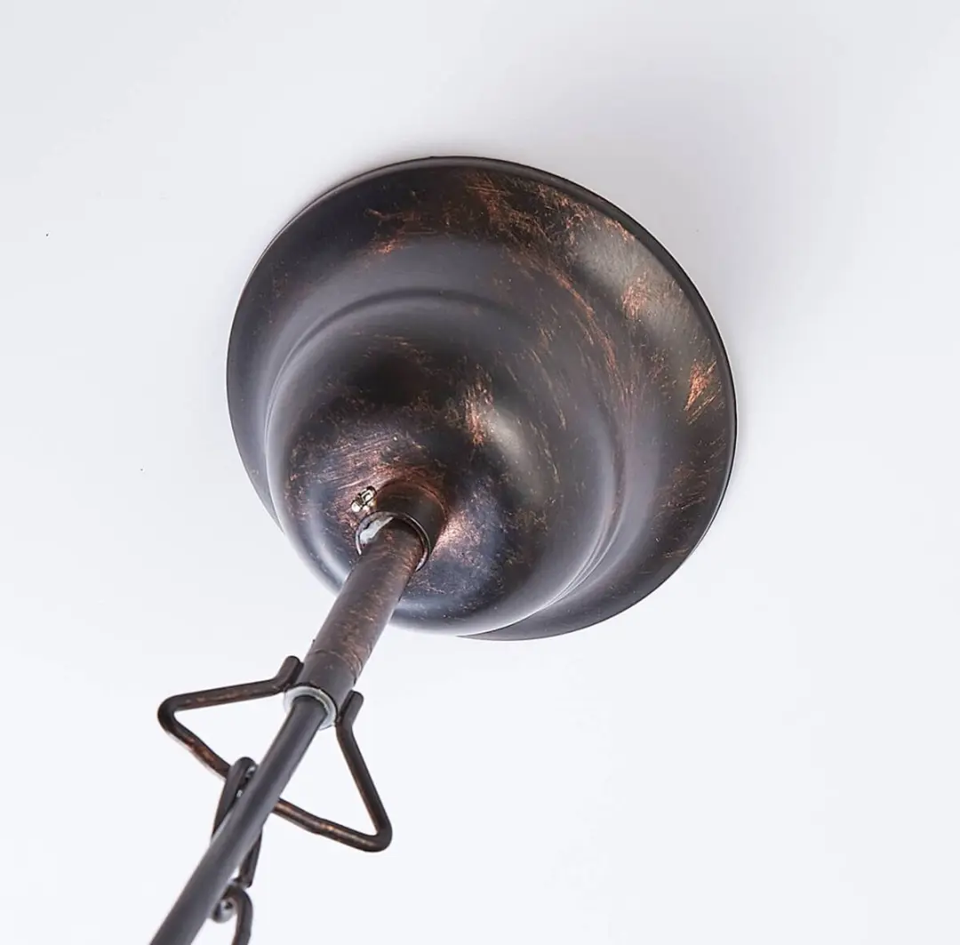 Lindby Hanglamp 5xG9 - Zwart Goud Geborsteld