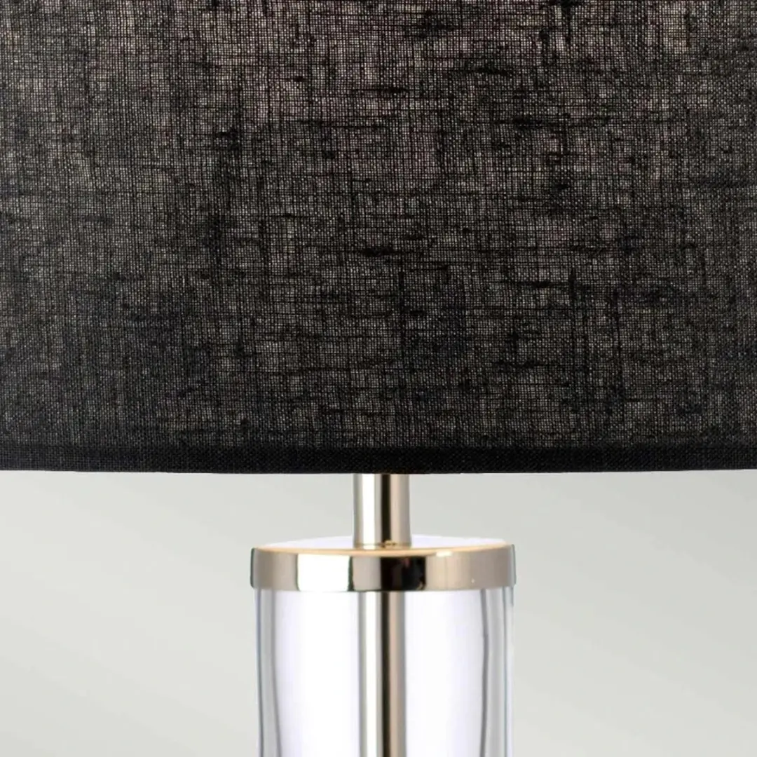 Elstead Lighting Orb LED Tafellamp - Polished Nickel met Zwart