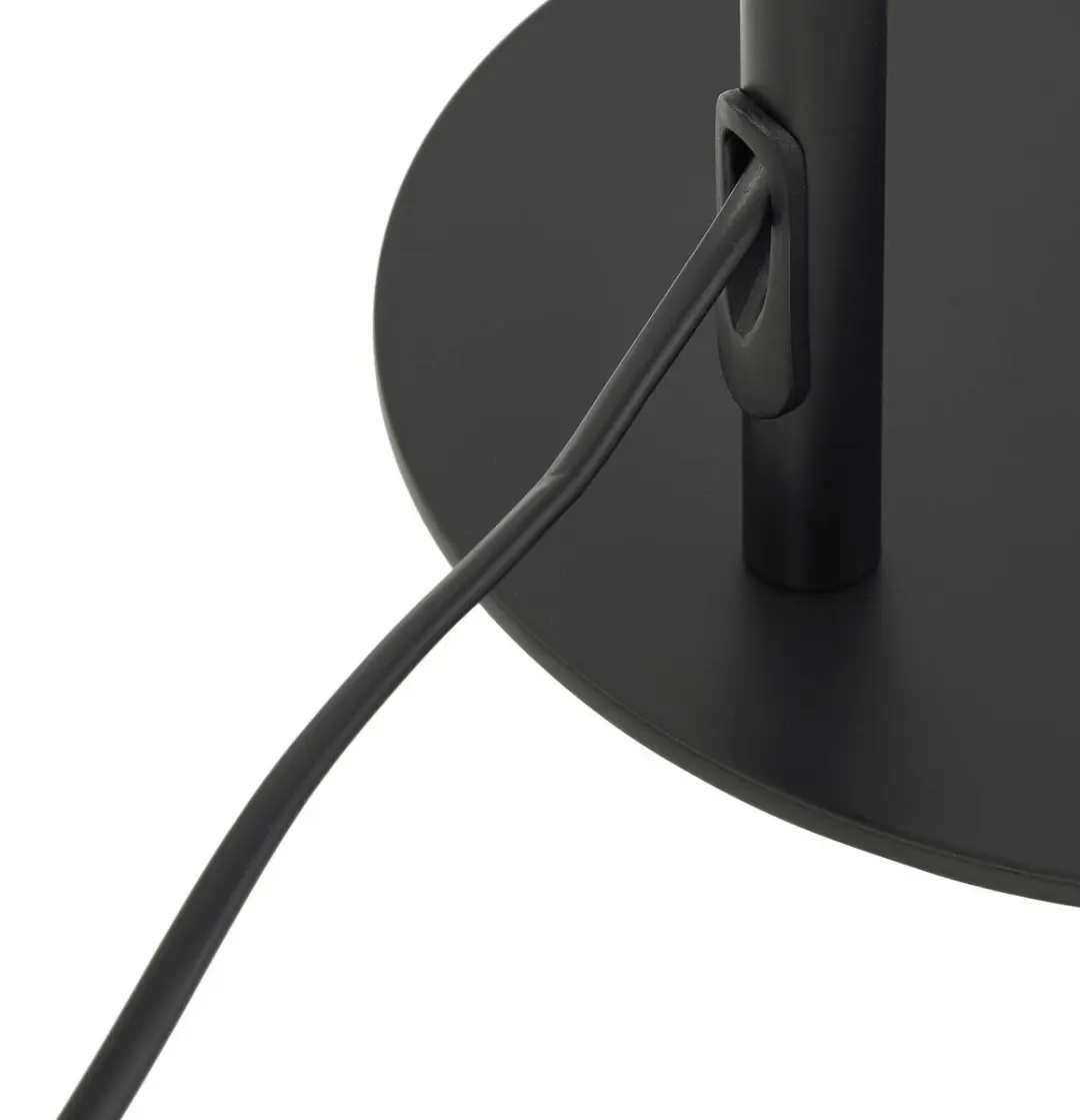 Lindby Vloerlamp 1 Licht E27 - 156,5 cm - Zwart