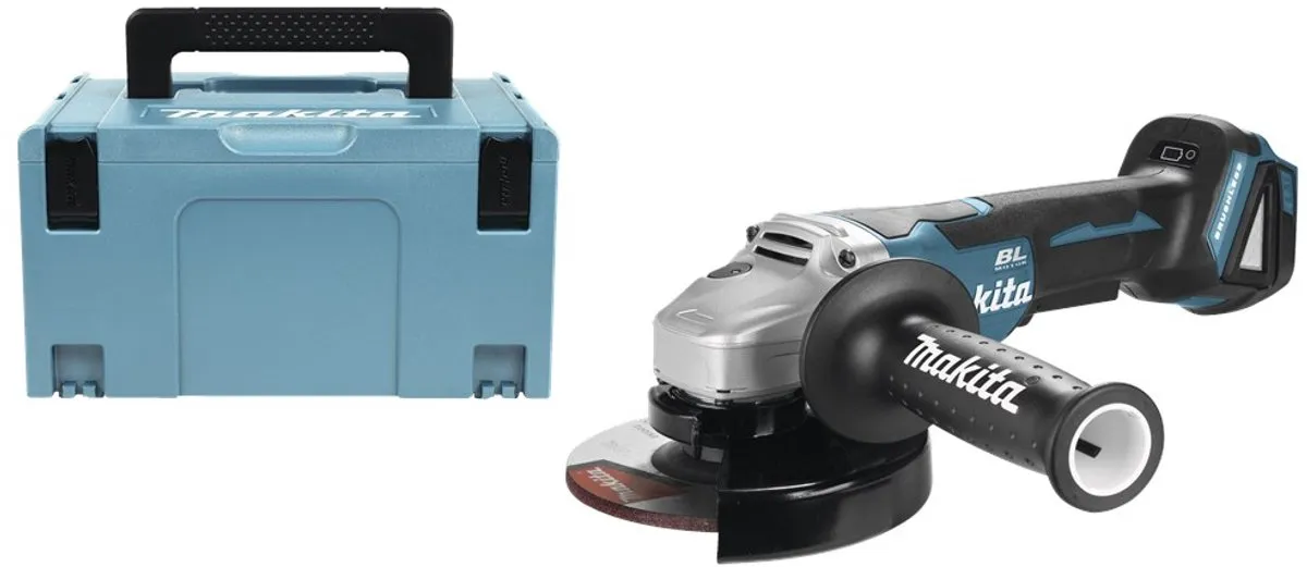 Makita DGA505ZJ Haakse Slijper 125mm - 18V
