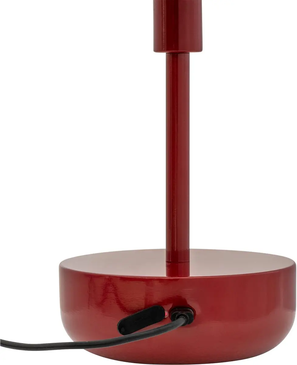 Dyberg Larsen Tafellamp Oplaadbaar LED - 9W - 25,7cm - Donkerrood