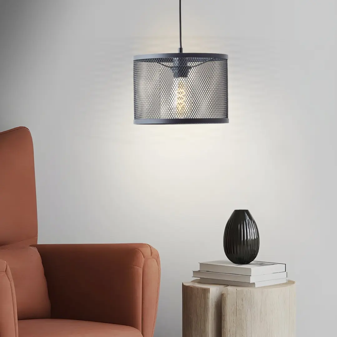 Brilliant Maze Hanglamp E27 - Zwart
