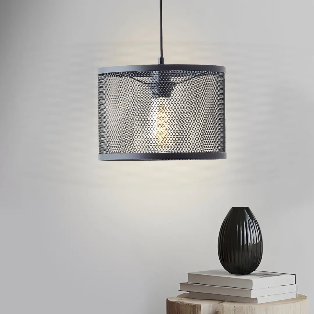 Brilliant Maze Hanglamp E27 - Zwart