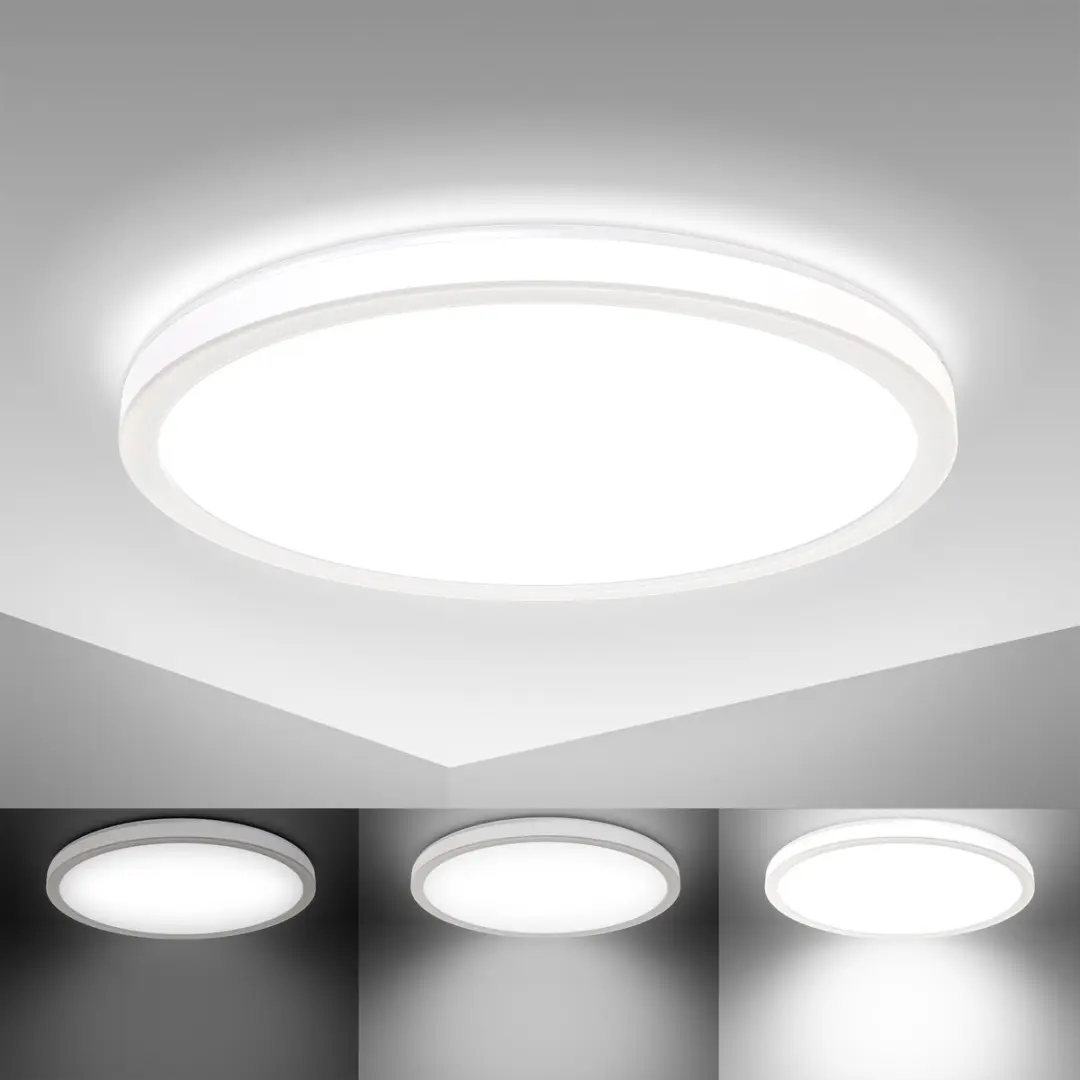 Briloner LED Plafondlamp Ø29,3cm 2.400Lm 18W - 4.000K