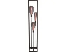 Freelight Esteso Vloerlamp 3xE27 - 160cm - Mat Zwart