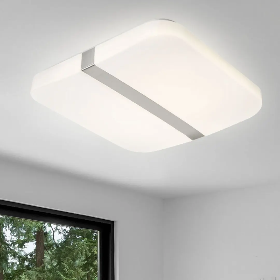 Globo Plafondlamp Opal 28W 1000lm - Wit - afbeelding 6 van 6