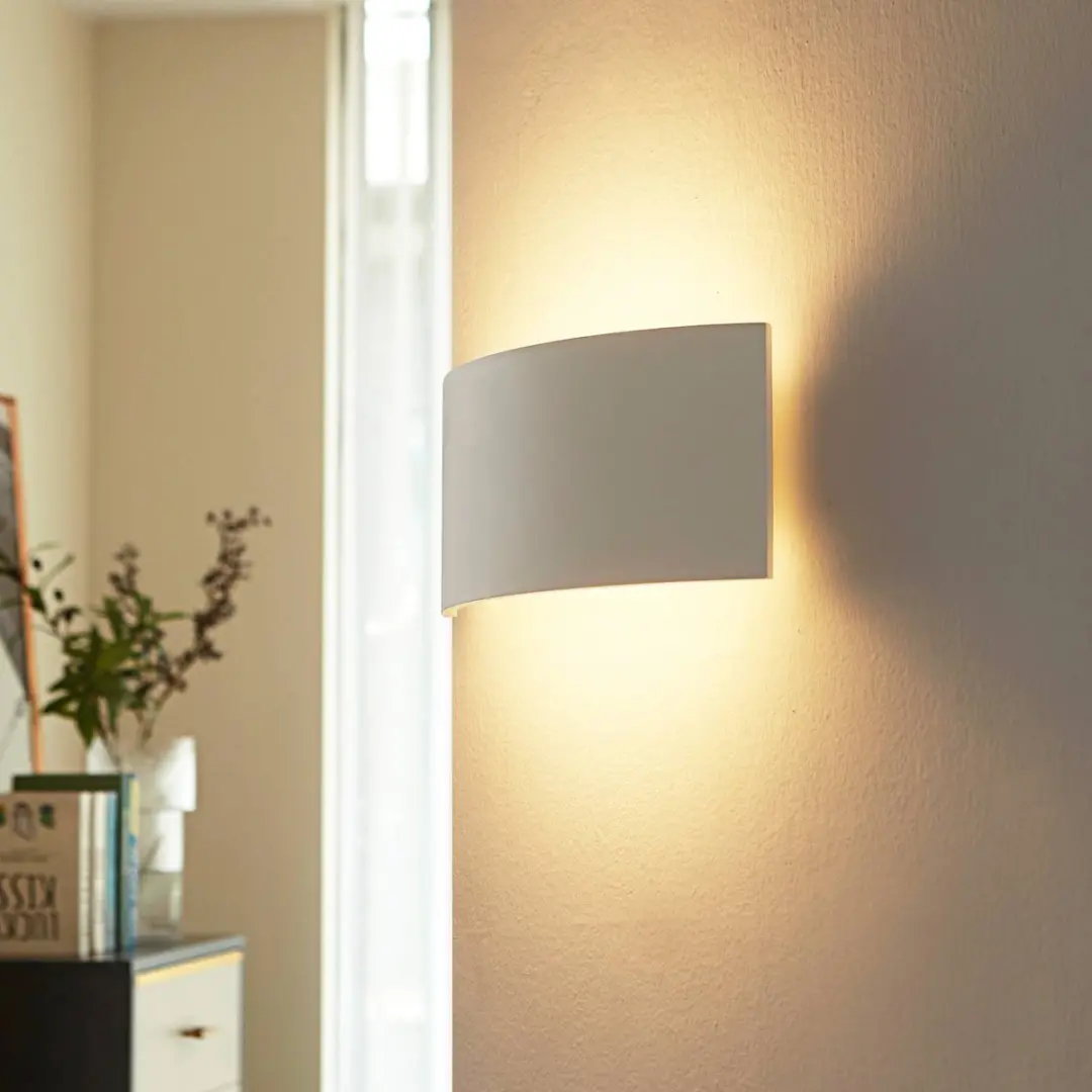 Lindby Wandlamp Naike+ 2x G9 - 20W - Wit