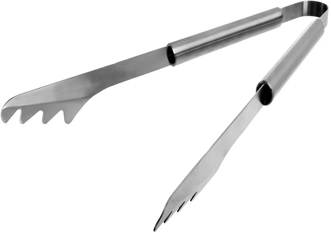 Orion Stalen Grilltang 43 cm - Zilver
