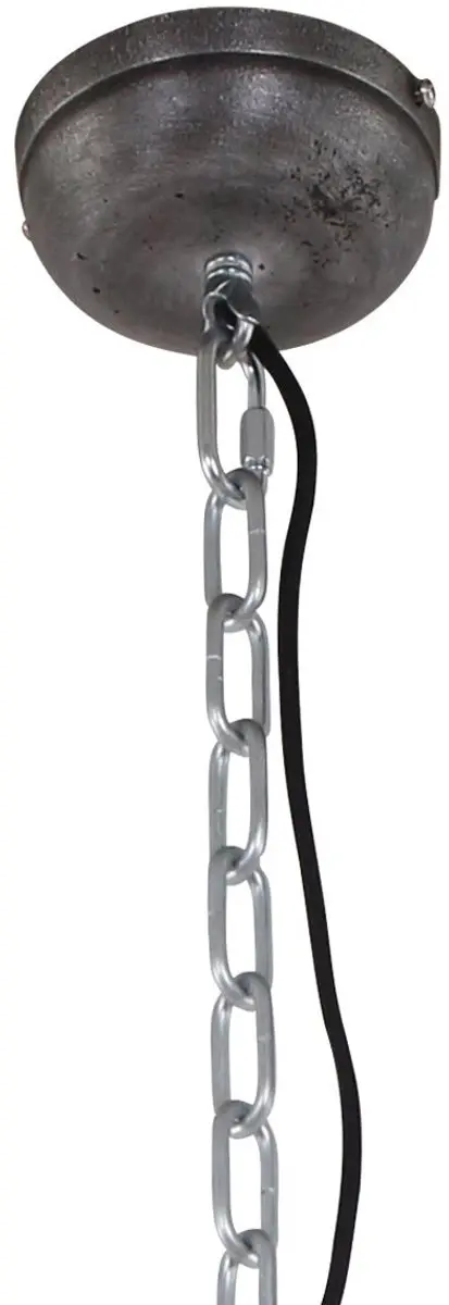Steinhauer Hanglamp Bikkel XXL 7834B - Ø52cm Bruin/Zilver