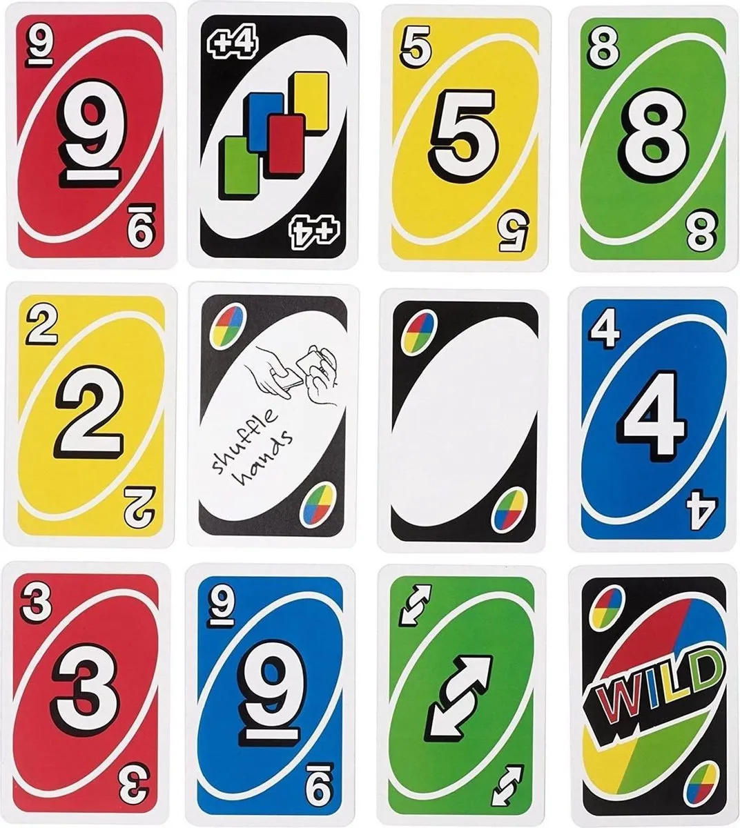 Mattel UNO Get Wild - Aanpasbare Kaarten - 2-10 Spelers