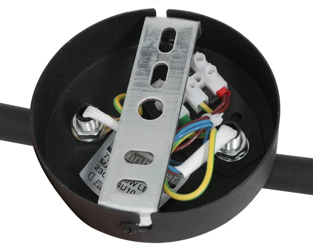 Steinhauer Spot Natasja 7903ZW Plafondlamp - 3 Lichtpunten - 68cm Zwart
