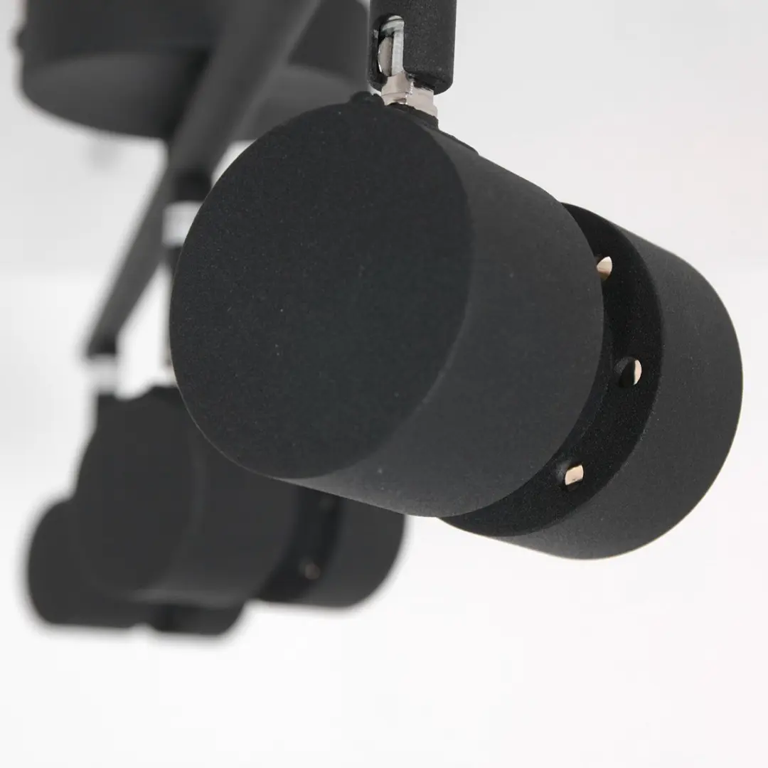 Steinhauer Spot Natasja 7903ZW Plafondlamp - 3 Lichtpunten - 68cm Zwart