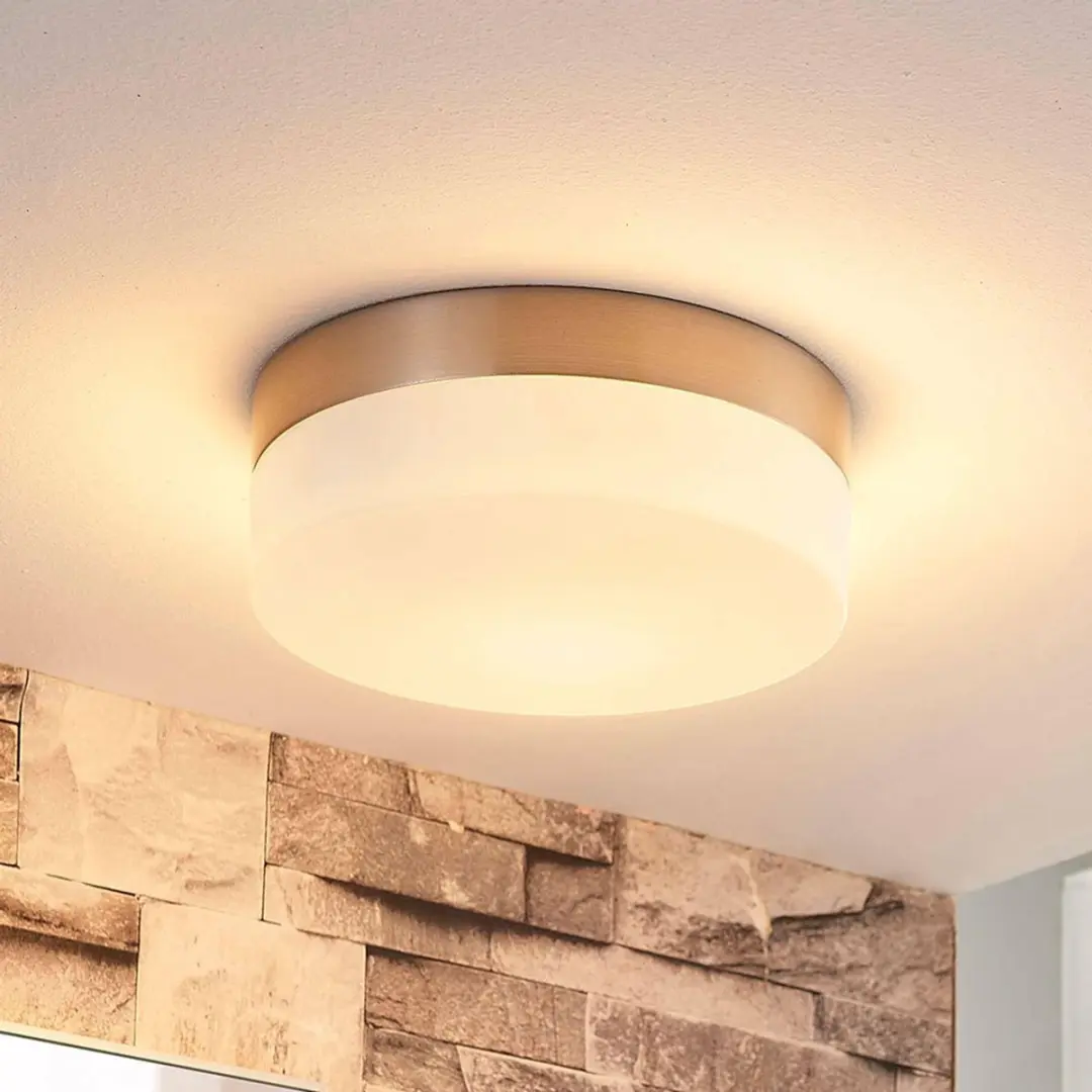 Lindby Plafondlamp Badkamer 1 Licht E27