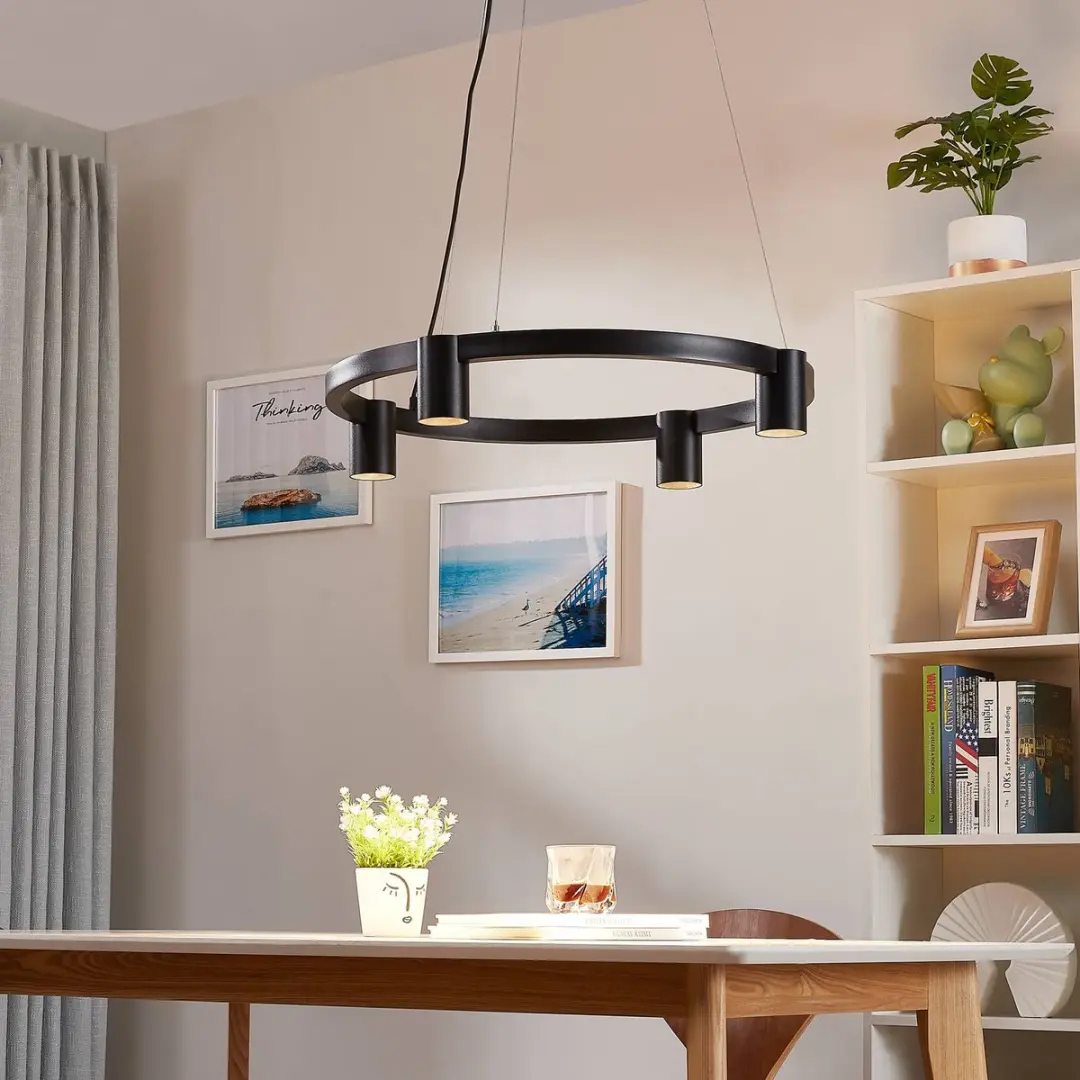 ARCCHIO Hanglamp 4x GU10 10W - Zwart