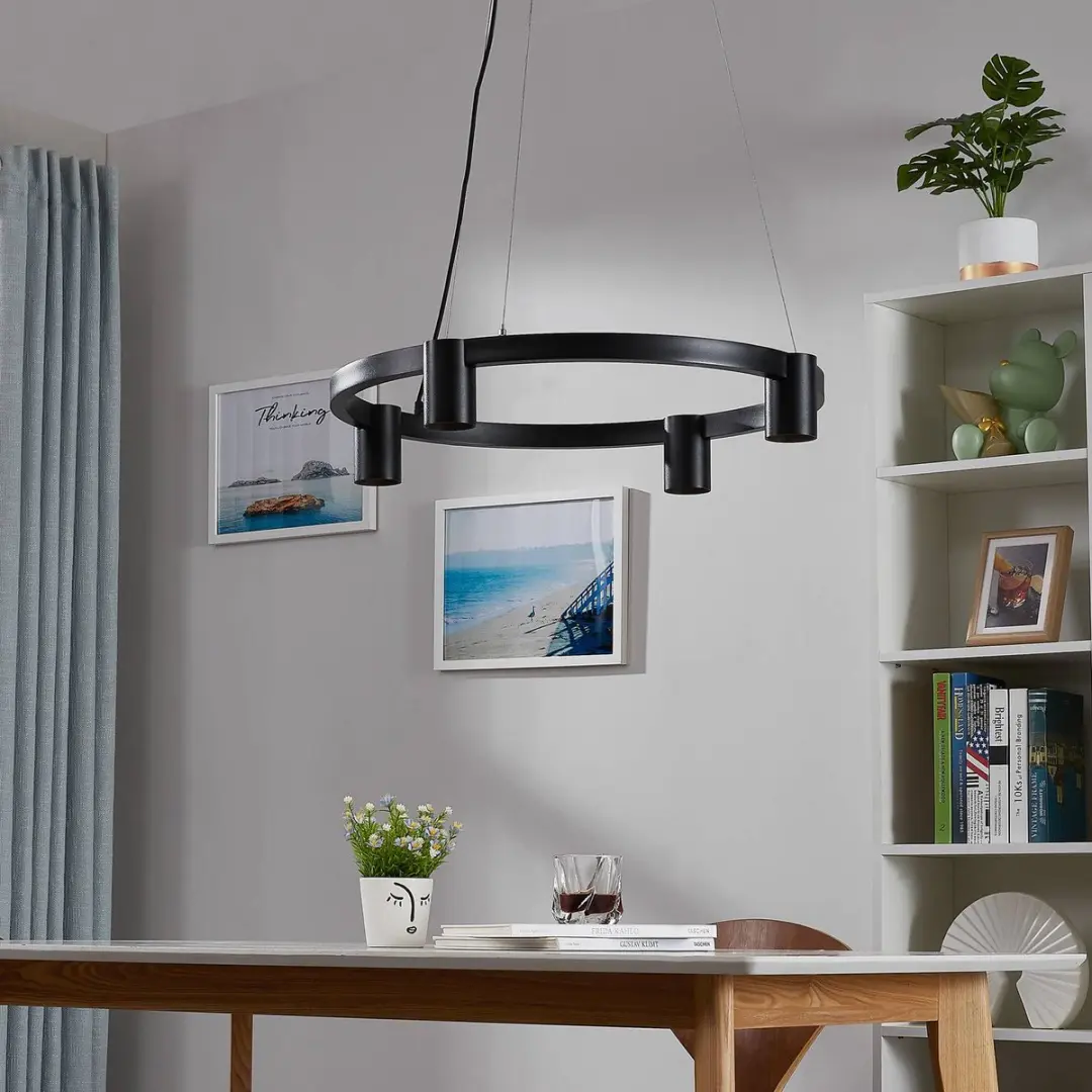 ARCCHIO Hanglamp 4x GU10 10W - Zwart