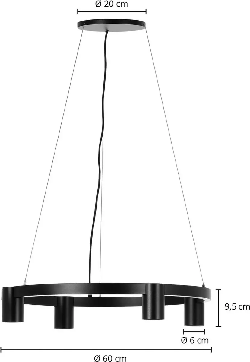 ARCCHIO Hanglamp 4x GU10 10W