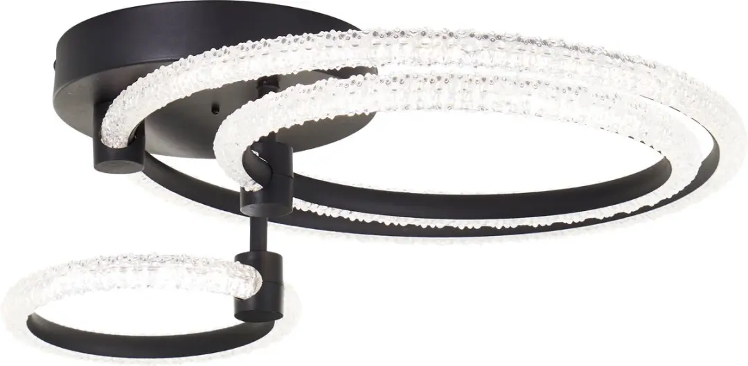 Brilliant Aydin Plafondlamp 30W - Zwart - 3 Lichtpunten - afbeelding 6 van 6