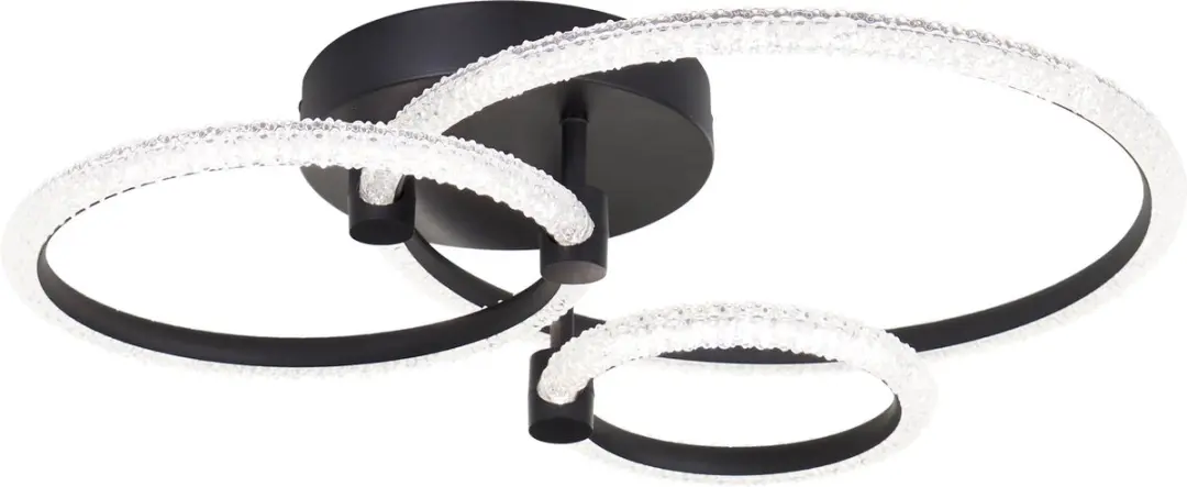 Brilliant Aydin Plafondlamp 30W - Zwart - 3 Lichtpunten