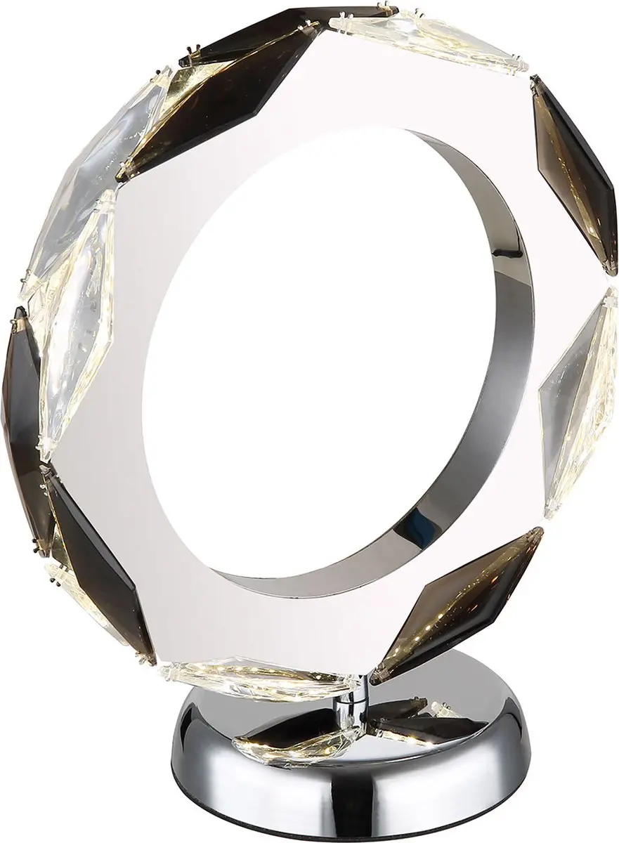 Globo Karilion LED Tafellamp 24cm - Chroom