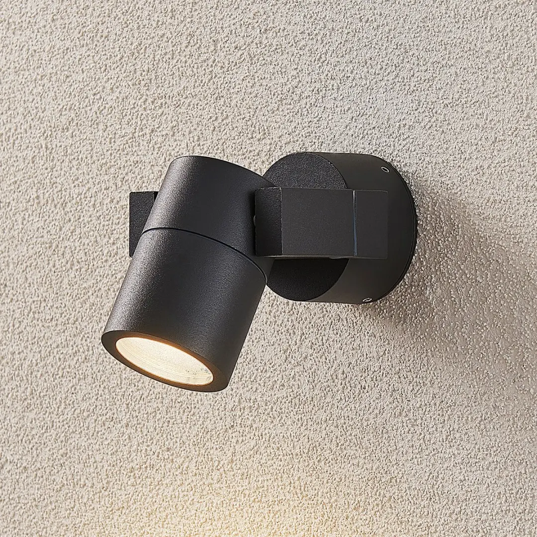 Lucande Buitenlamp 1 Licht GU10 Antraciet