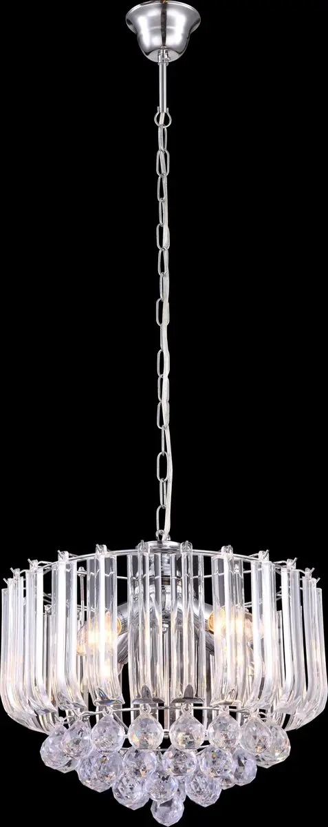 Globo Minnesota LED Kroonluchter 4 Lichtpunten - Chroom