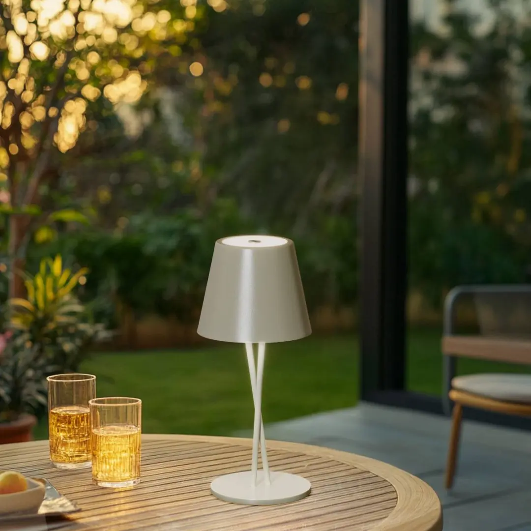 Lindby Terraslamp Metaal Kunststof 25cm