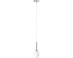 Brilliant HADAN Hanglamp - Chroom/Wit