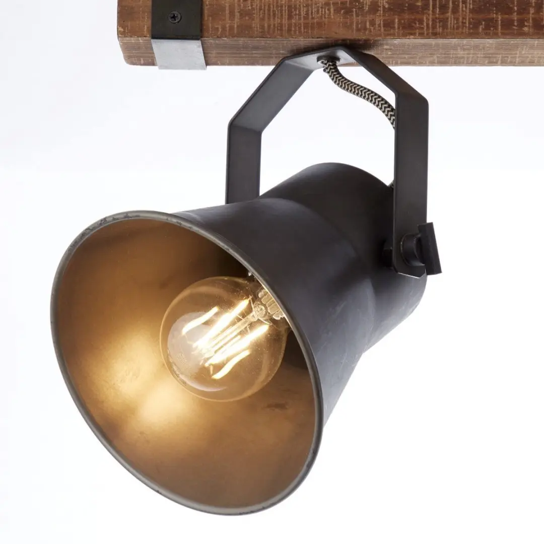 Brilliant PLOW Plafondspot - 2 Lichtpunten - Zwart - afbeelding 6 van 6