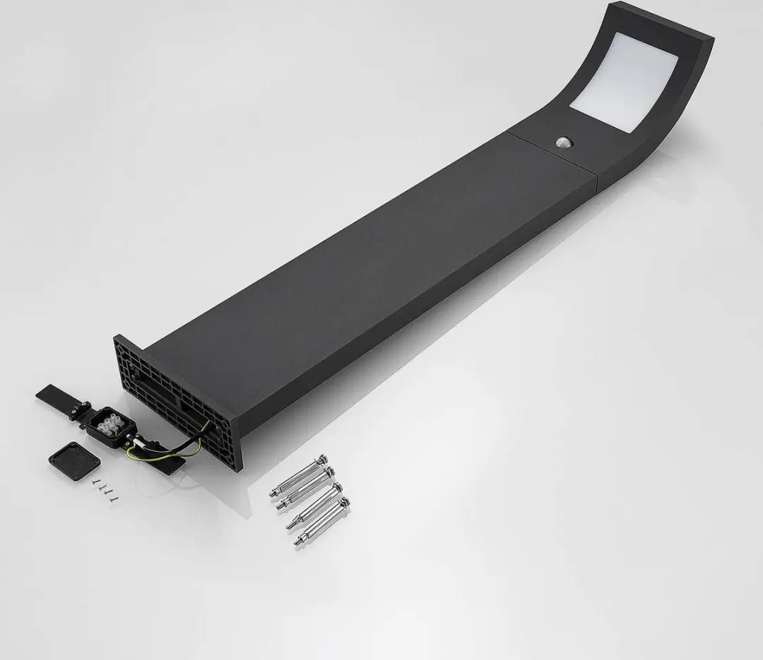 ARCCHIO Padverlichting Zuillamp 13.5W - 100cm Grafietgrijs/Opaalwit - afbeelding 6 van 6