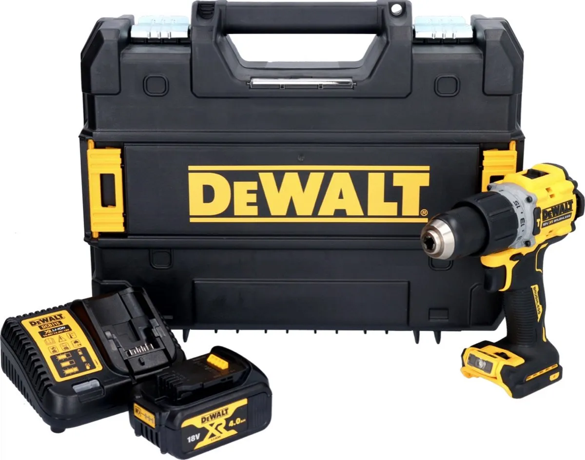 DeWalt DCD805M1T Accu-klopboormachine 18V 90Nm - Borstelloos - 2 snelheden