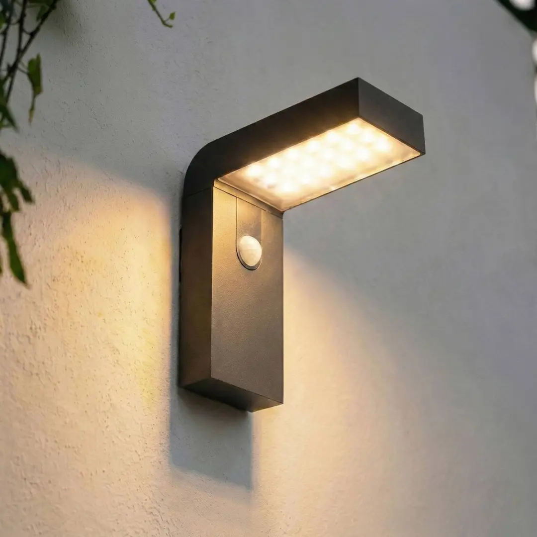 PRIOS Wandlamp Buiten 1 Licht 3.8W - Zwart