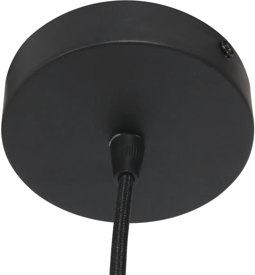Steinhauer Breeza-Beache Hanglamp - Ø20cm Zwart/Bamboe - afbeelding 6 van 6