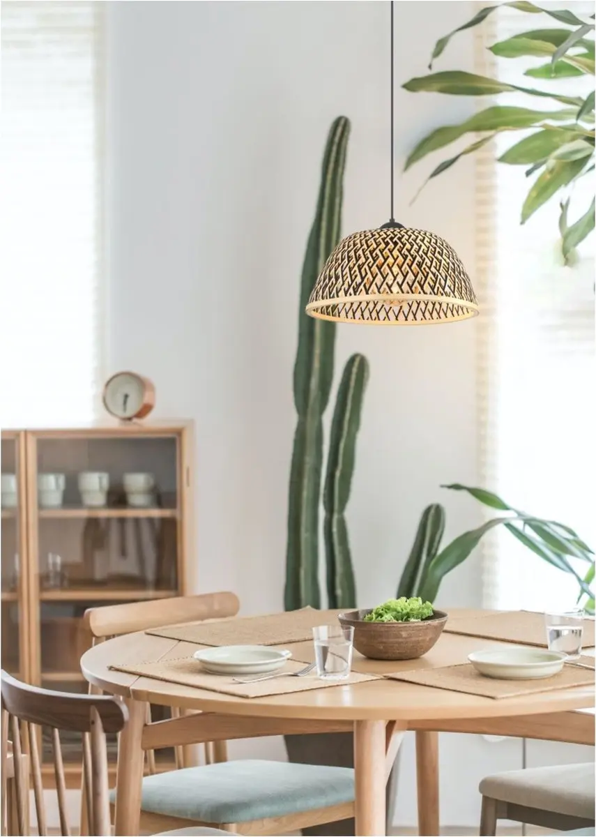 Globo Colly Hanglamp - Ø40cm - Zwart - afbeelding 6 van 6