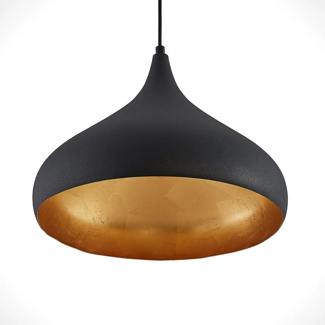 ARCCHIO Hanglamp 1 Licht E27 - 60W - Zwart/Goud